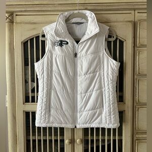 White Puffer Vest